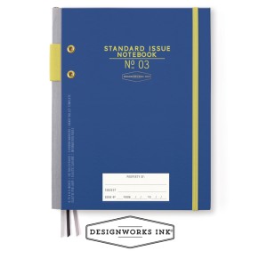 JBE86-2155EU Standard issue planner notebook - cobalt and citron
